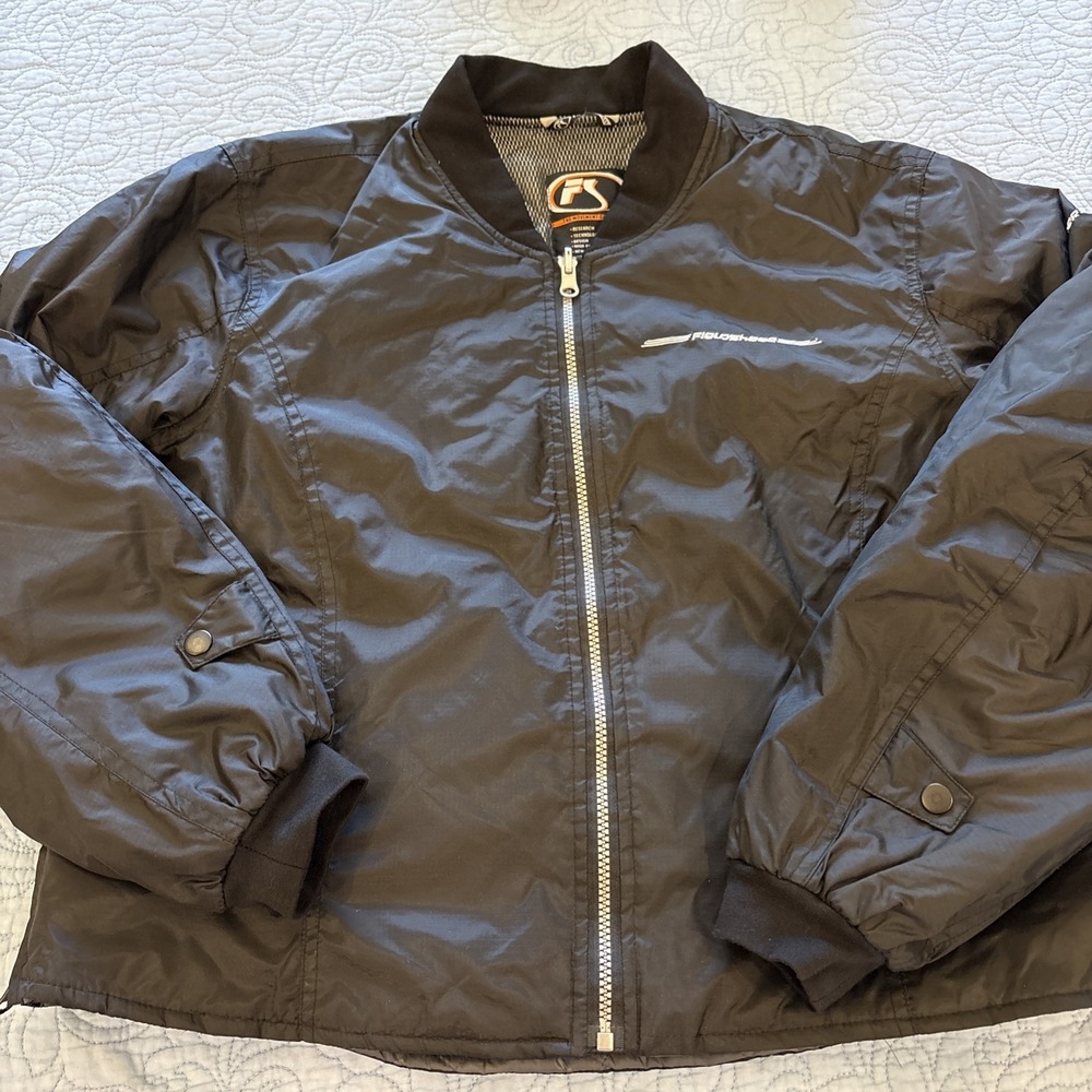 FIELDSHEER Jacket Women's Size 14 Black Zip Up Lined‎